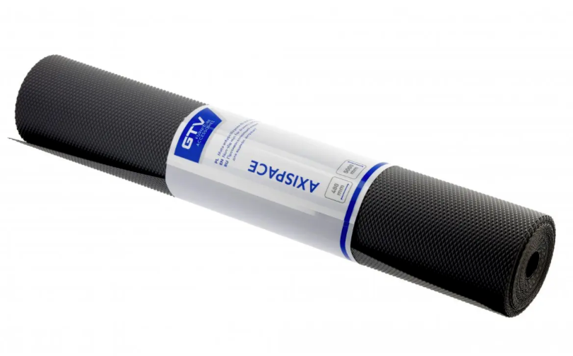 Drawer Matting Black Rubberised PVC Non-Slip Matt 5m Roll