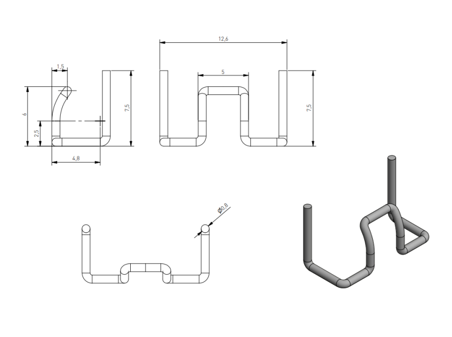 GTV Opening Angle Stop Restrictor For ECHC and SILENTO Hinges