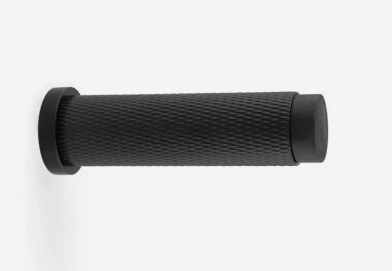 Eclipse Knurled Solid Stainless Projection Door Stops