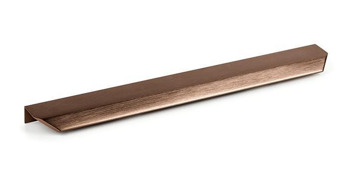 Cabinet Edge Pull Handle Bronze Vann