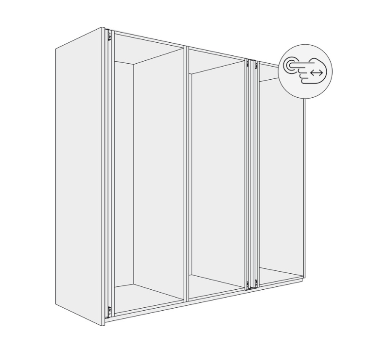 Hawa Concepta III Pivot Door System 25/35 Push