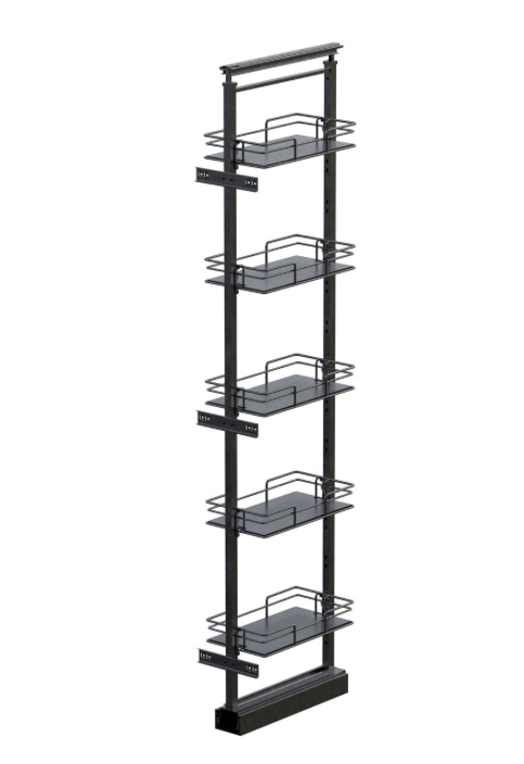 Kitchen Pull Out Larder Soft Close Anthracite