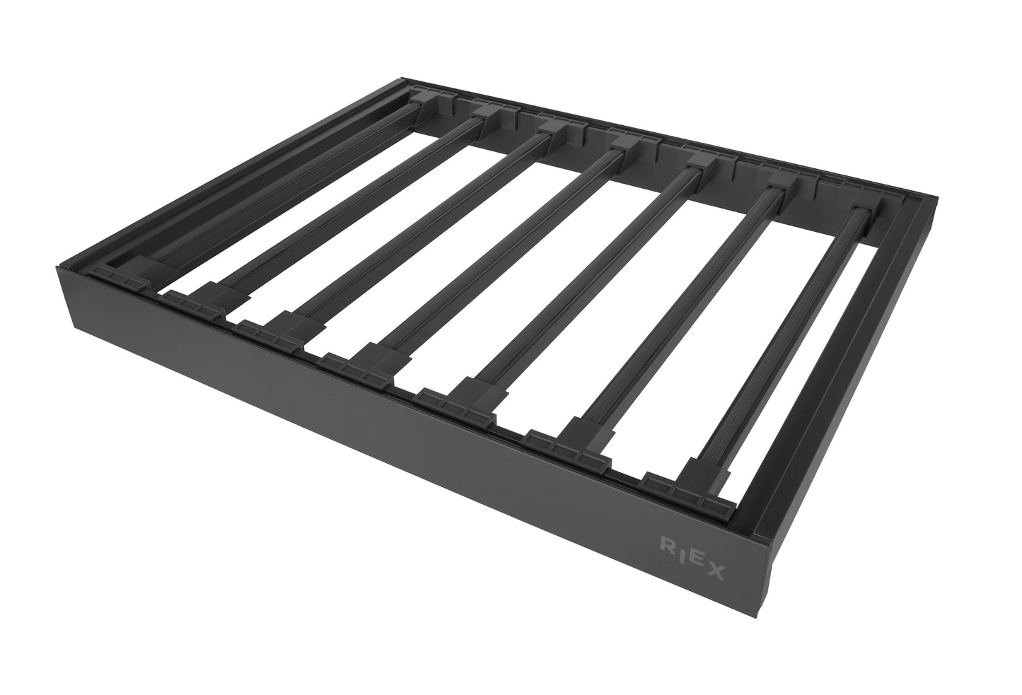 Wardrobe Pull Out Trouser Hanger Rack Dark Grey