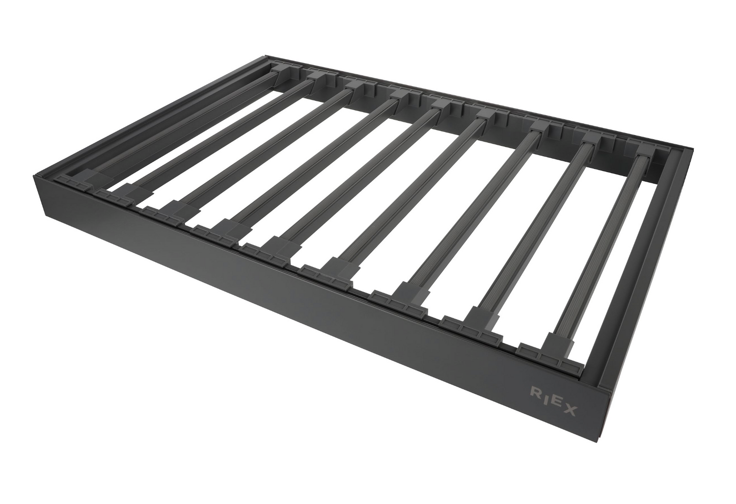 Wardrobe Pull Out Trouser Hanger Rack Dark Grey