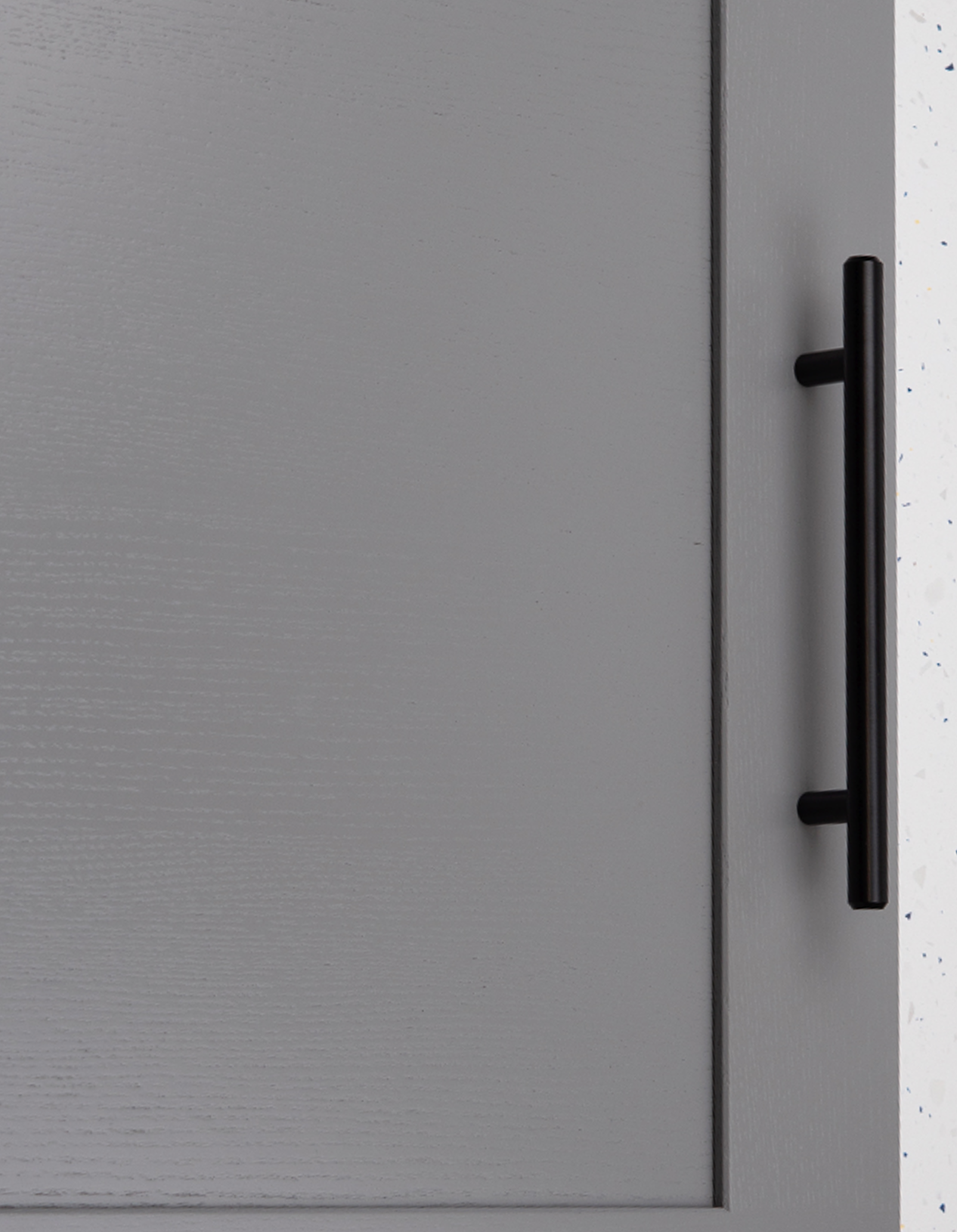 Hafele Cabinet Pull Handle Solid Steel Matt Black Puma