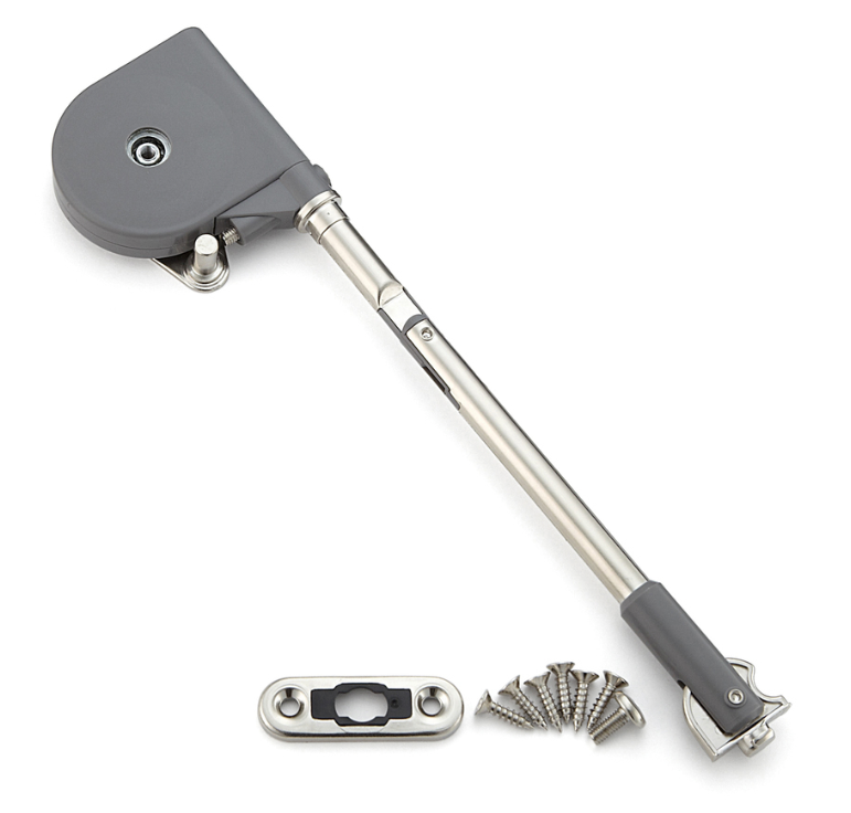 Soft Down Stay for Drop Down Cabinet Doors LONG Catch