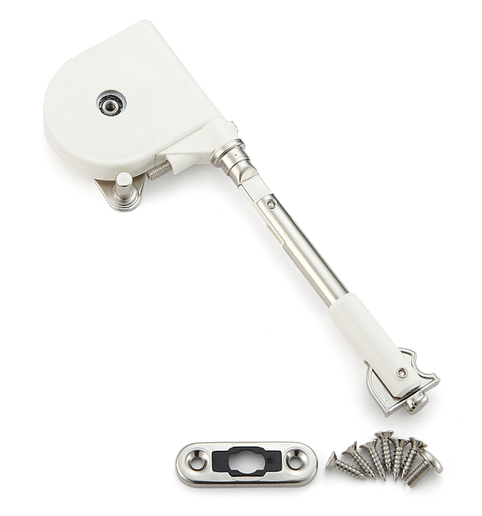 Soft Down Stay for Drop Down Cabinet Doors SHORT Without Catch