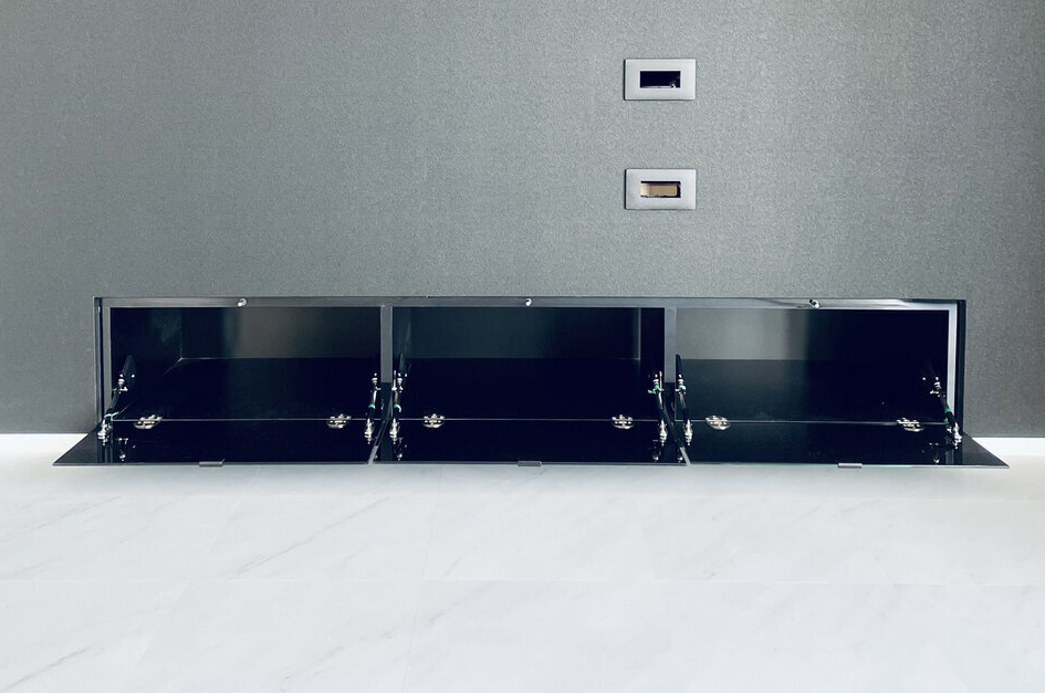 Soft Down Stay for Drop Down Cabinet Doors SHORT Without Catch