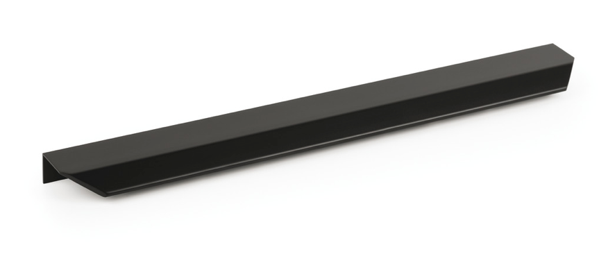 Cabinet Edge Pull Handle Black Vann
