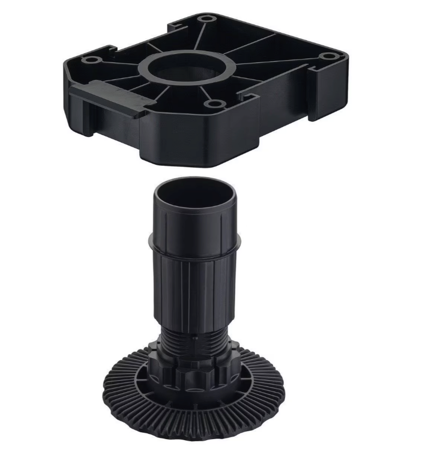Hafele Axilo 78 Plinth Foot Top Section Screw Fixing