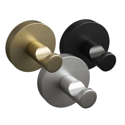 Single Coat Hook Round Wall Door Mounted Hanger