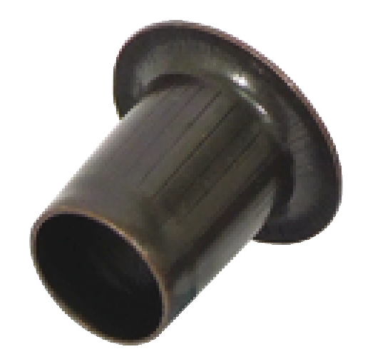 6.5mm Socket Plug-In For Loop Shelf Support Florentine Bronze