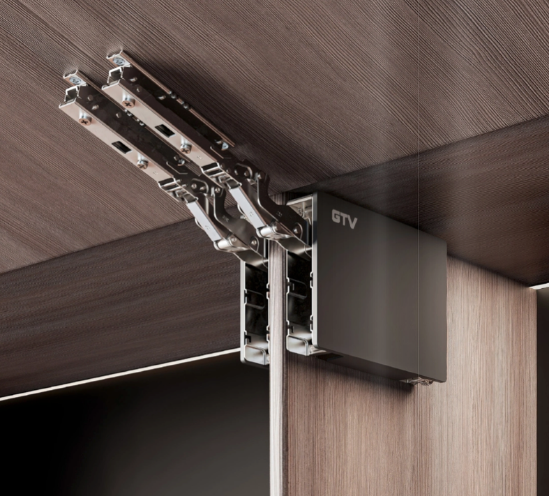 Soft Close Lift Mechanism Stay Cabinet Hinge Set