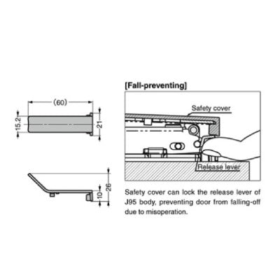 Sugatsune-Hinge-Inset-Safety-Arm-Cover-Caps-J95SC-0