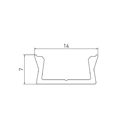 Surface-Mounted-2m-Set-Aluminium-Led-Profile-for-COB-Led-Tapes