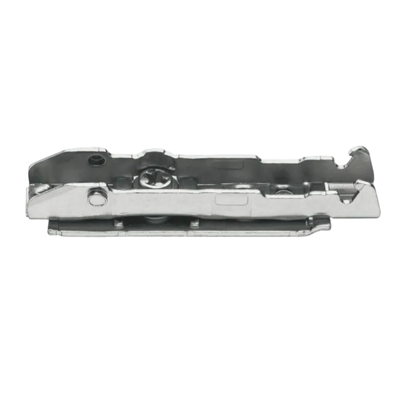 A polished steel door lock cylinder set with a satin finish, shown horizontally against a plain white background.