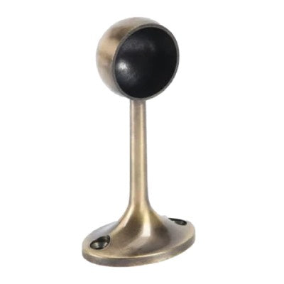 Wardrobe-Hanging-Rail-Antique-Brass-Round-Top-End-Socket-FW29ABB100