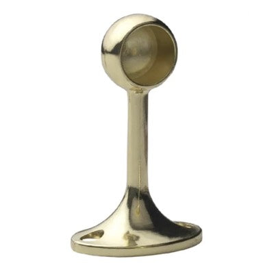 Wardrobe-Hanging-Rail-Brass-Round-End-Bracket