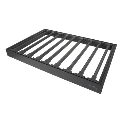 Wardrobe Pull Out Trouser Hanger Rack Dark Grey