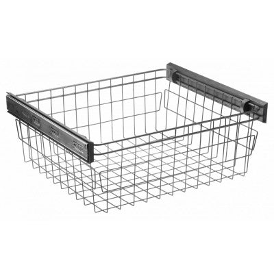 Wardrobe Pull Out Wire Basket Drawer Soft Close