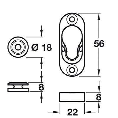 button-fix-type-1-flush-connecting-fitting