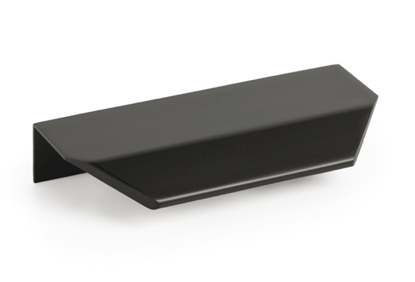 Cabinet Edge Pull Handle Black Vann