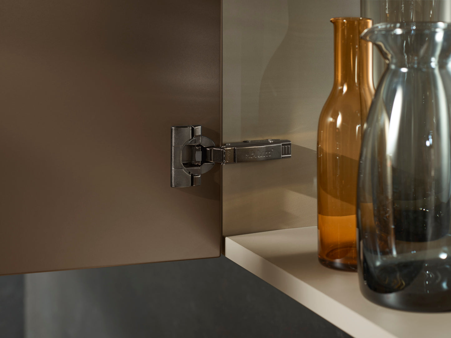 Blum 71B3590 INSERTA Soft Close 110° Onyx Black Full Overlay Cabinet Hinge