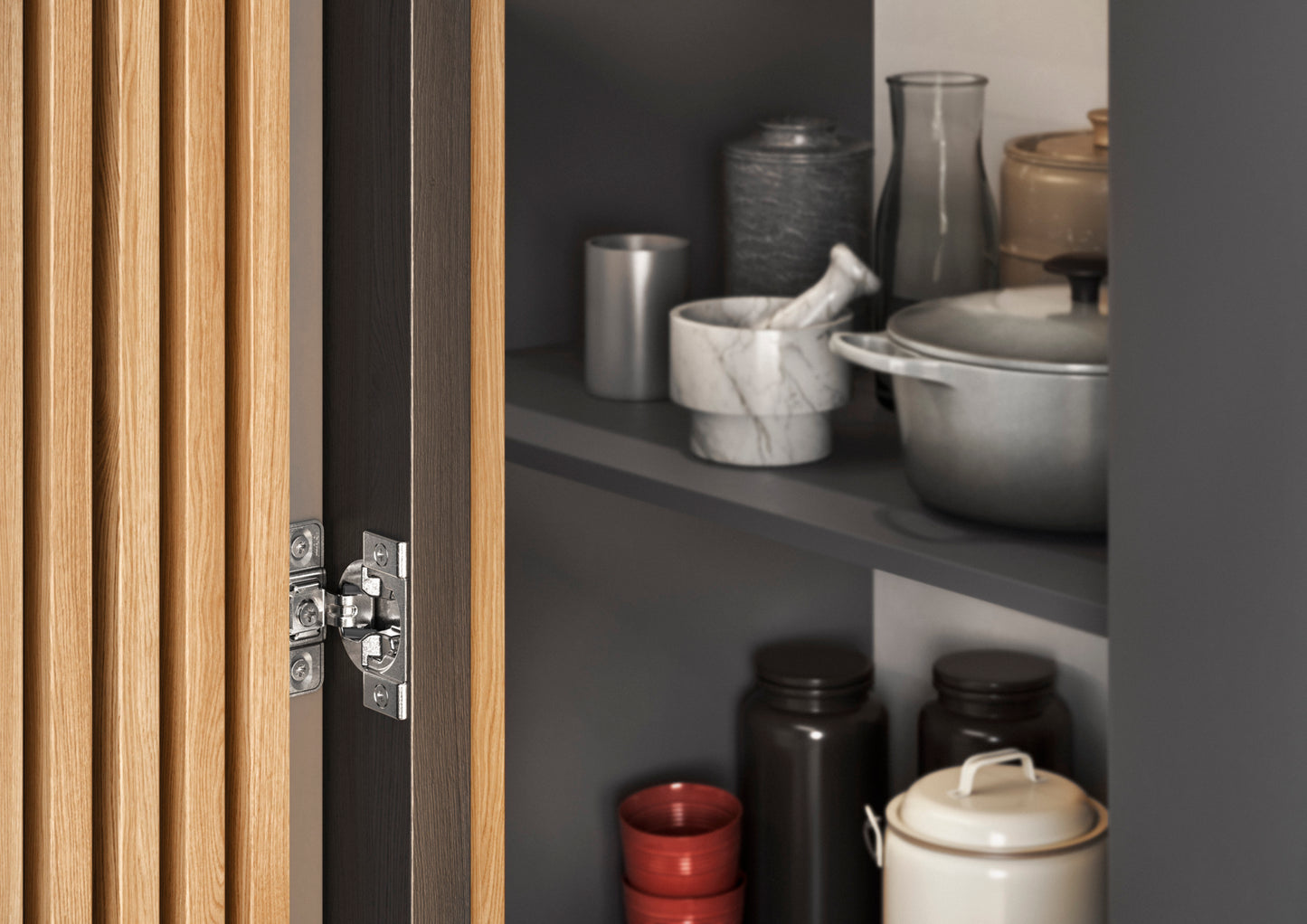 Blum Sprung Cabinet Hinge Compact Overlay Face Fix 110°