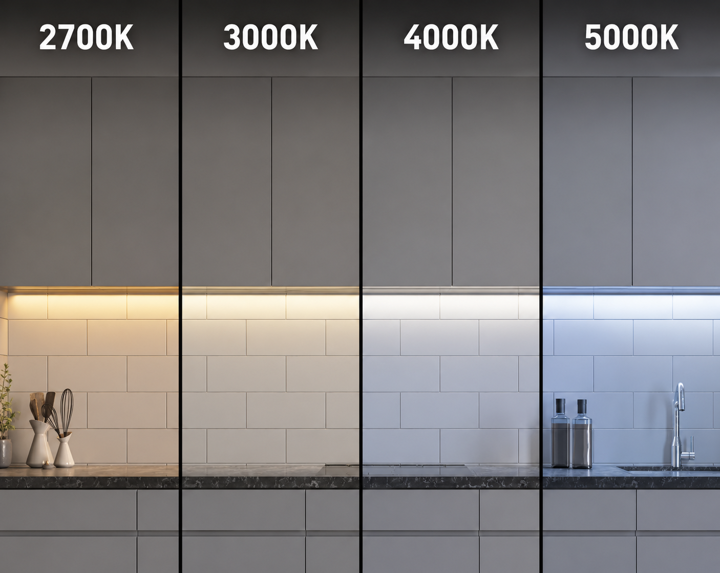 Slim Plug-in Profile Cabinet Lighting