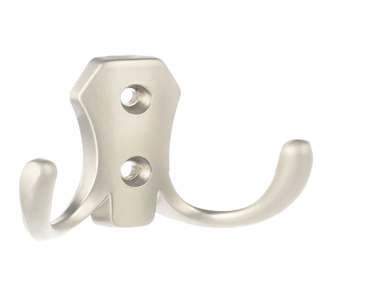 Double Coat Hook Wall Door Mounted Clothes Hangers