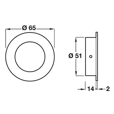 hafele-pull-handle-65-mm-902.00521