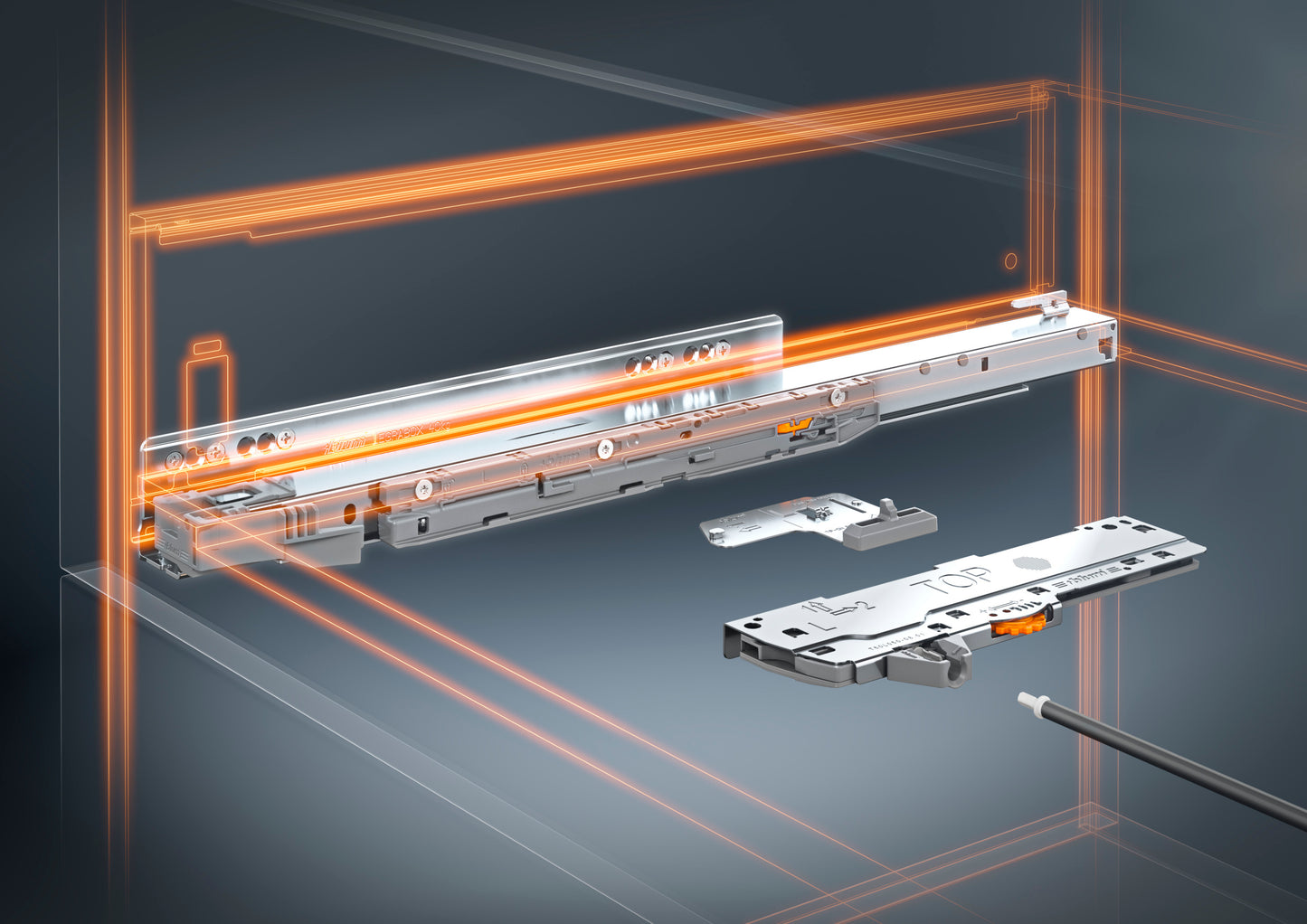 Blum T60.000D Tip-On Blumotion Synchronisation Adaptor