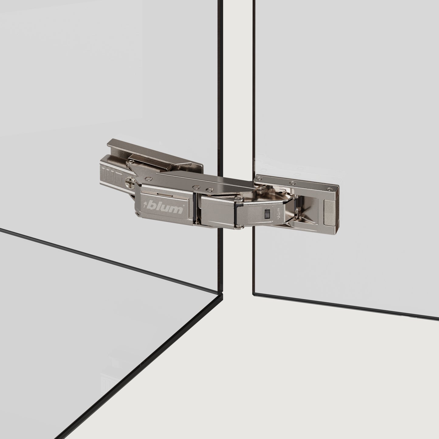 Blum 71B4500C Blumotion 110° Full Overlay Cristallo Glass Hinge