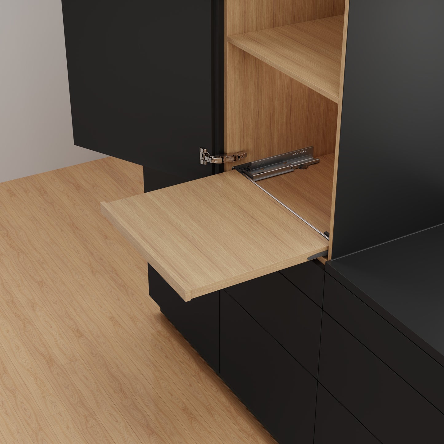 Blum 295H5700 Pull-Out Shelf Lock For MOVENTO And TANDEM Runners