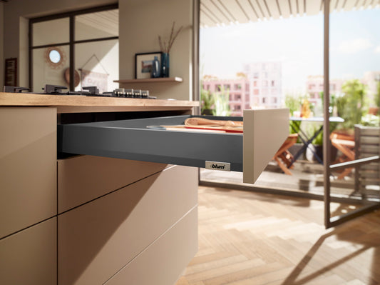 Blum MERIVOBOX Drawer Set N Height Orion Grey