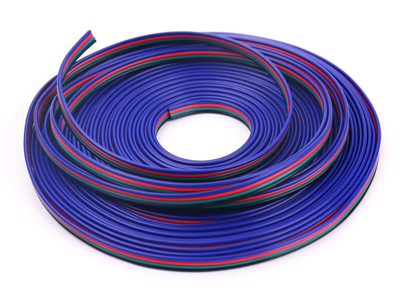 RGB LED Strip Tape 4-Pin Wire Cable