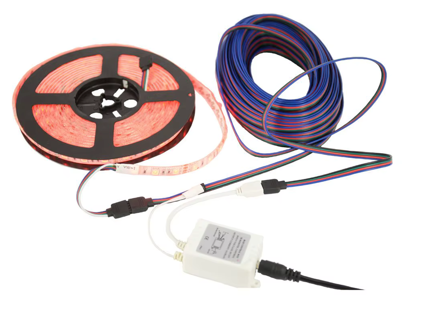 RGB LED Strip Tape 4-Pin Wire Cable