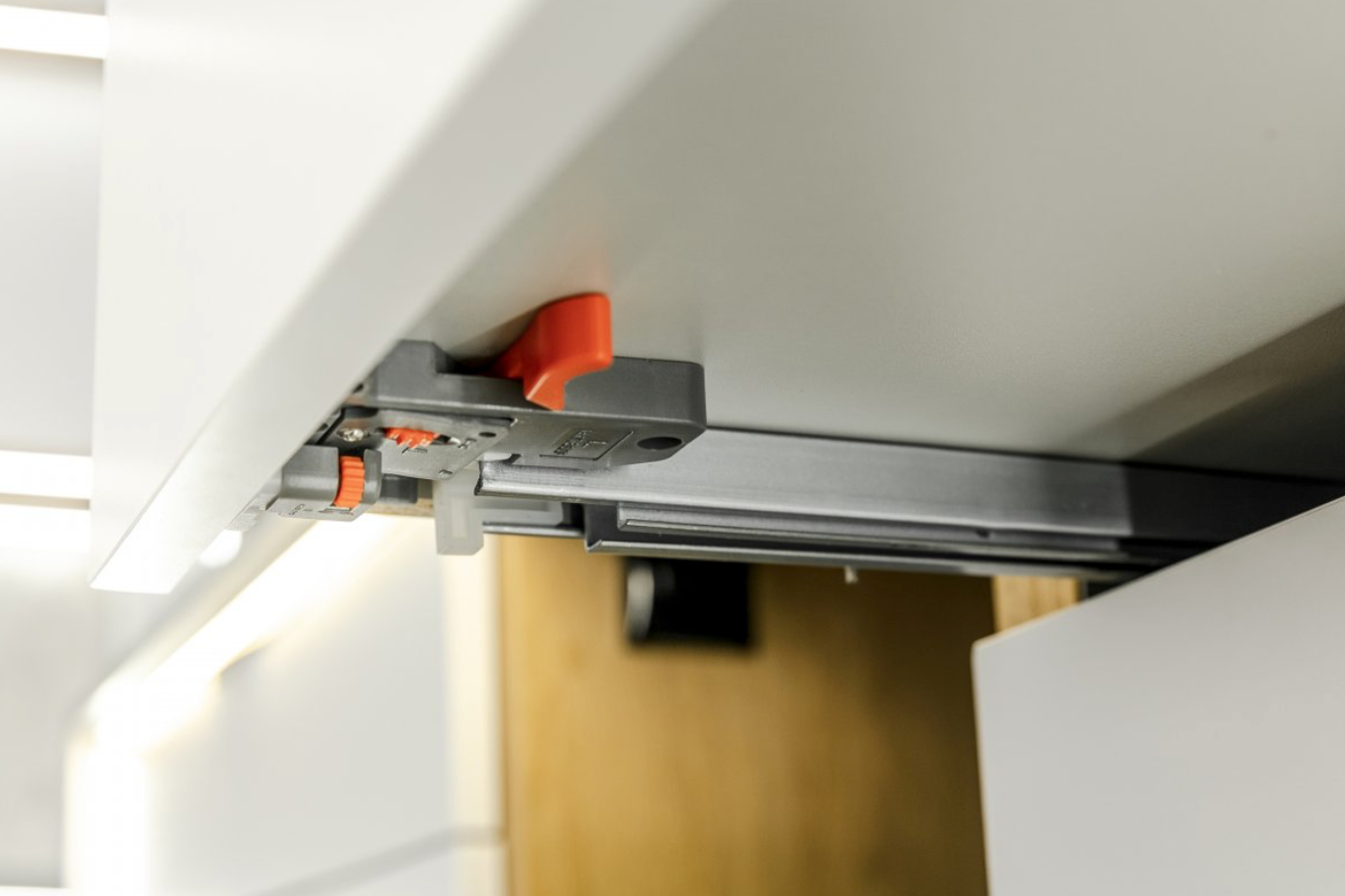 Drawer Runners Soft Close 18MM Board Full Extension Undermounting