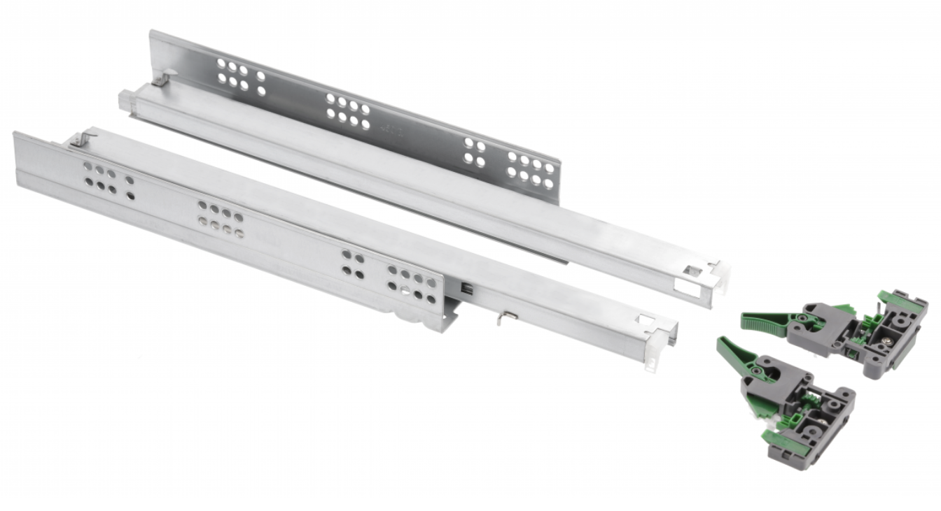 Drawer Runners Soft Close 18MM Board Full Extension Undermounting