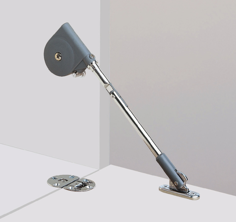 Soft Down Stay for Drop Down Cabinet Doors LONG Without Catch