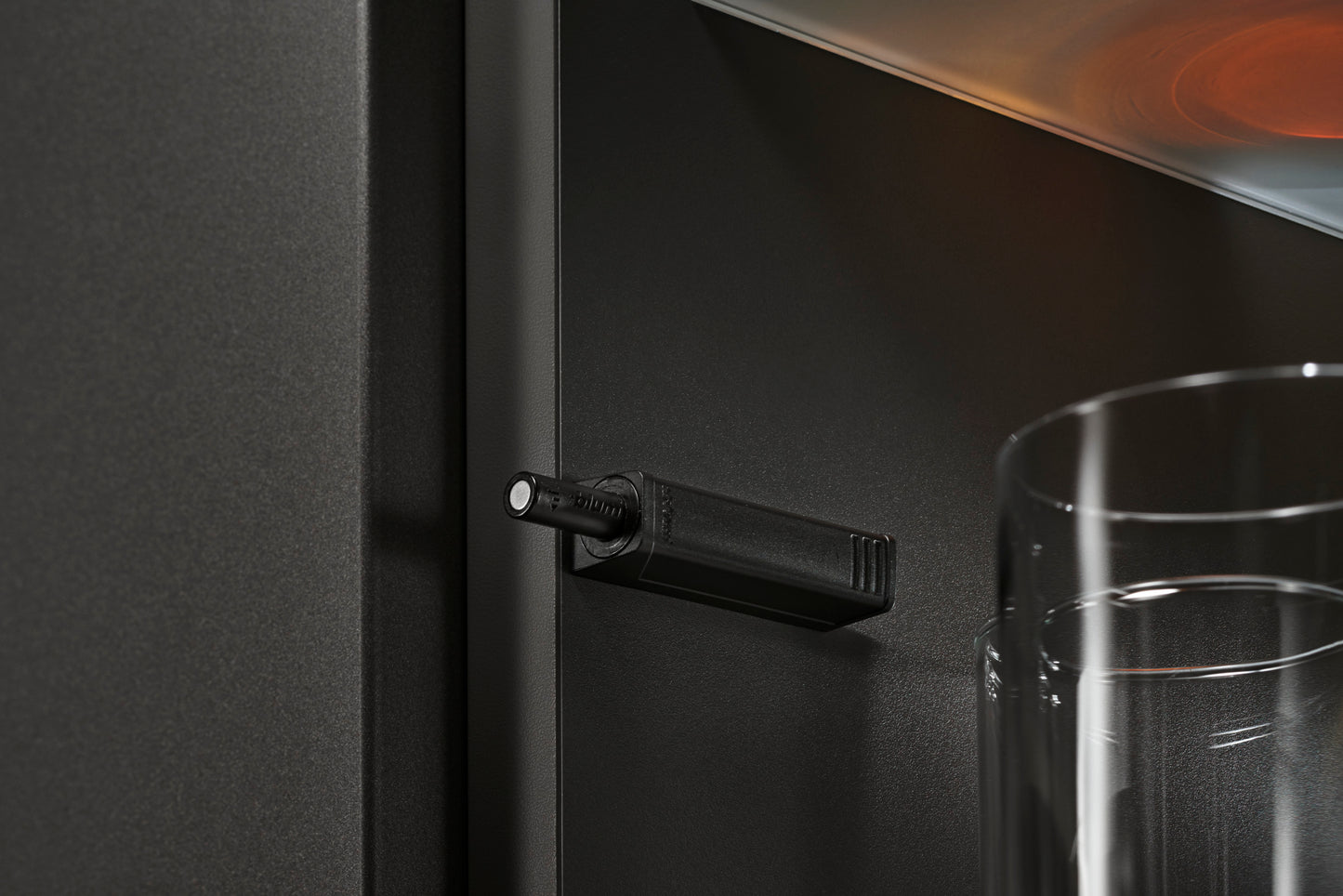 Blum Tip-On Black 956A1006 B For Doors Buffer Long For SPRUNG Hinges
