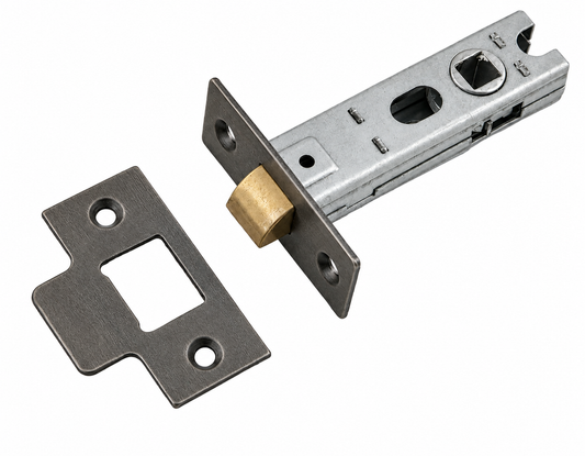 Tubular Mortice Latch Dark Bronze Eclipse Contract Bolt Thru