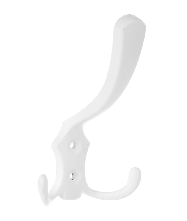 Triple Coat Hook Wall Door Mounted Clothes Hangers